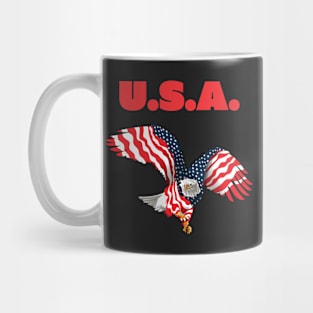 U.S.A. Eagle Flag Mug